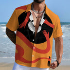 Giant Vinyl Record Hawaiian Shirt