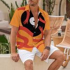 Giant Vinyl Record Hawaiian Shirt