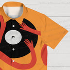 Giant Vinyl Record Hawaiian Shirt