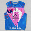Unisex The Ghost in the Shell Printed Tank Top