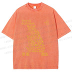 Unisex Yayoi Kusama Panthers Printed Washed Tee