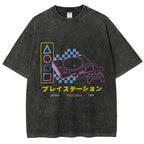 Retro Classic Games Vintage Washed T-shirt