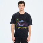 Retro Classic Games Vintage Washed T-shirt