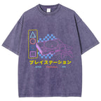 Retro Classic Games Vintage Washed T-shirt
