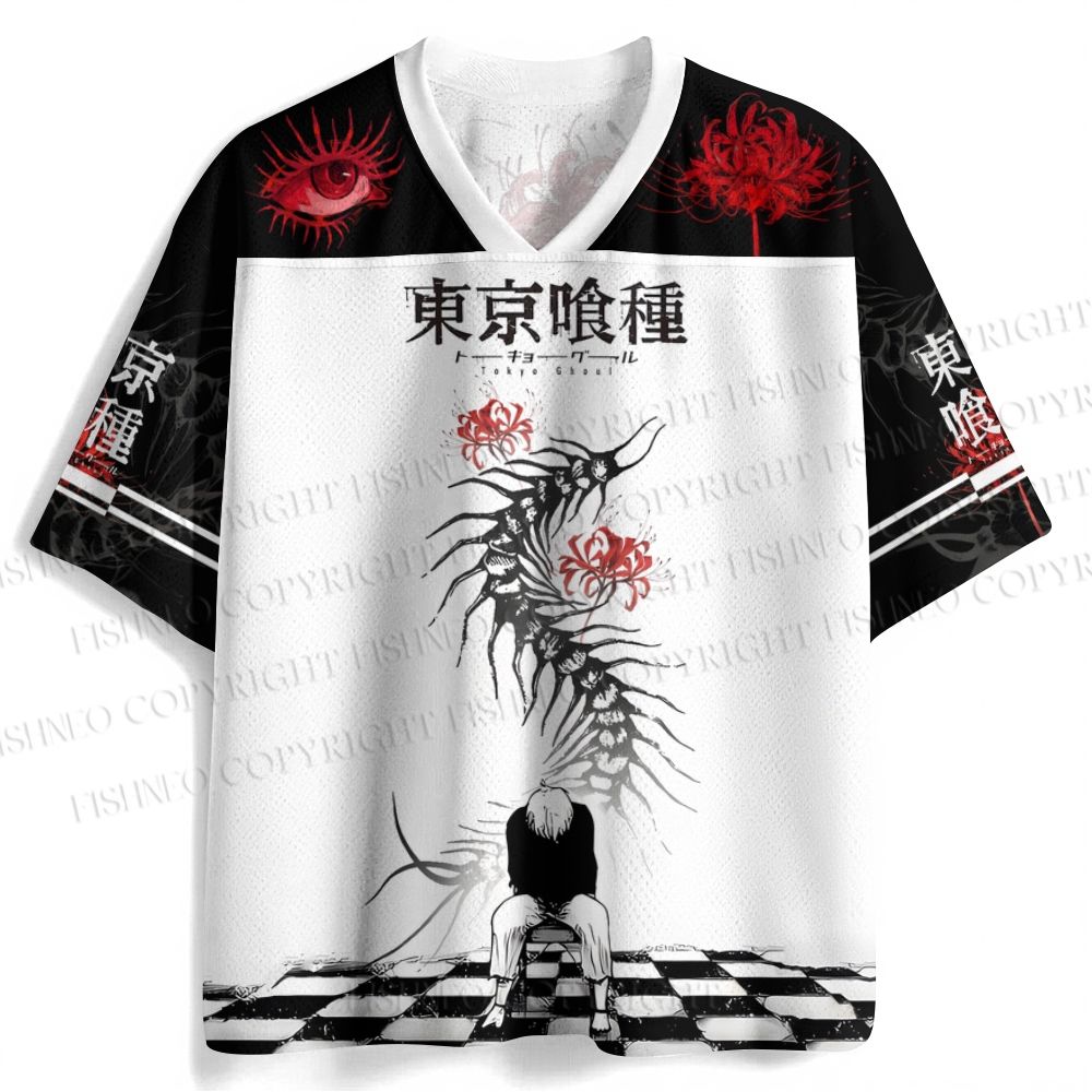 Tokyo Ghoul Kaneki Ken Jersey Shirts