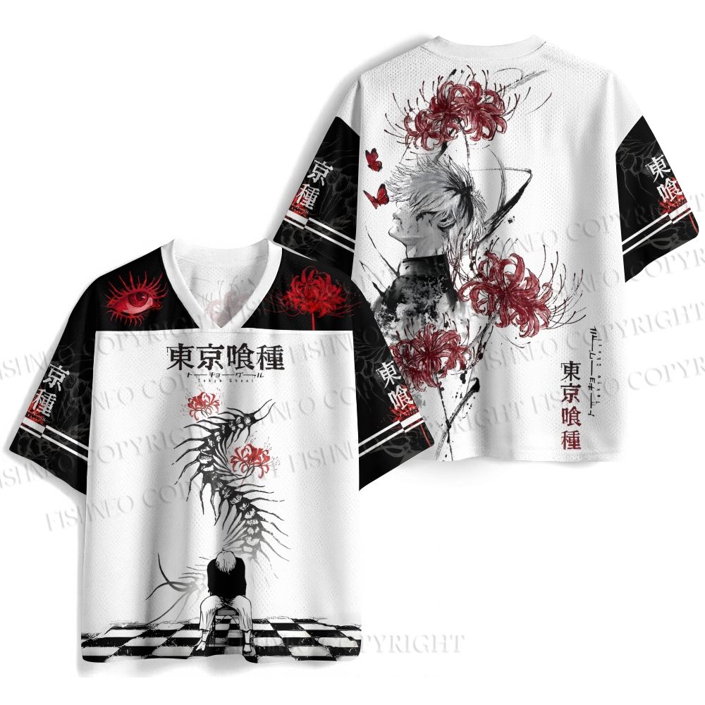 Tokyo Ghoul Kaneki Ken Jersey Shirts