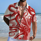 Vintage Octopus Hawaiian Shirt