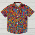 Vintage Geometry Hawaiian Shirt