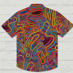 Vintage Geometry Hawaiian Shirt