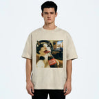 Cat Play Game Meme Washed T-Shirt