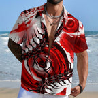 Centipede And Eyes Hawaiian Shirt
