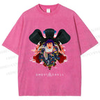 Unisex The Ghost in the Shell Printed Washed Tee