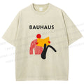 Unisex Bauhaus Reader Printed Washed Tee
