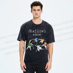 Unisex Matisse's kitties Printed Washed Tee