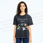 Unisex Matisse's kitties Printed Washed Tee
