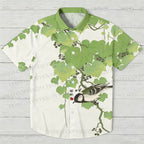 Vintage Bird in Grape Vine Hawaiian Shirt