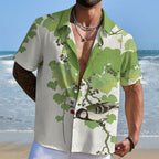 Vintage Bird in Grape Vine Hawaiian Shirt