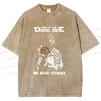 Unisex Star Wars: We Have Cookies Printed Washed Tee