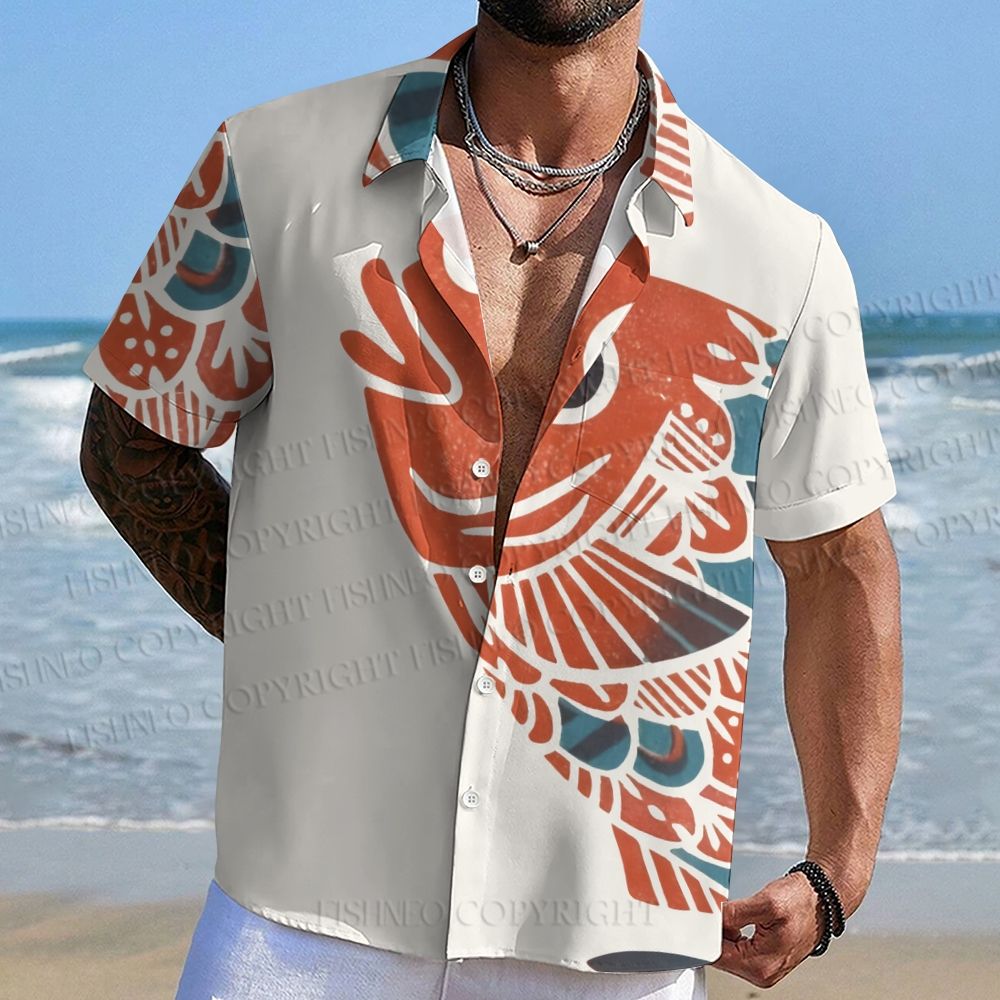 Vintage Japanese Koi Fish Hawaiian Shirt