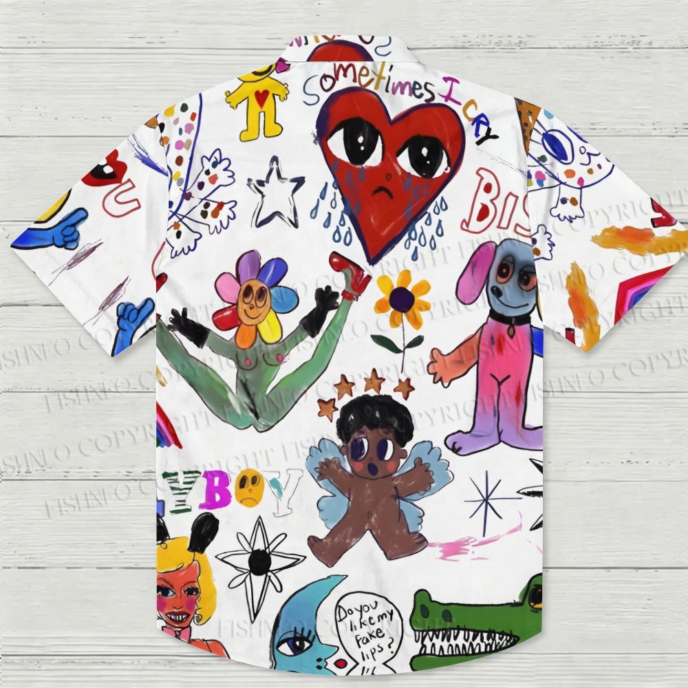 Art Graffiti Hawaiian Shirt