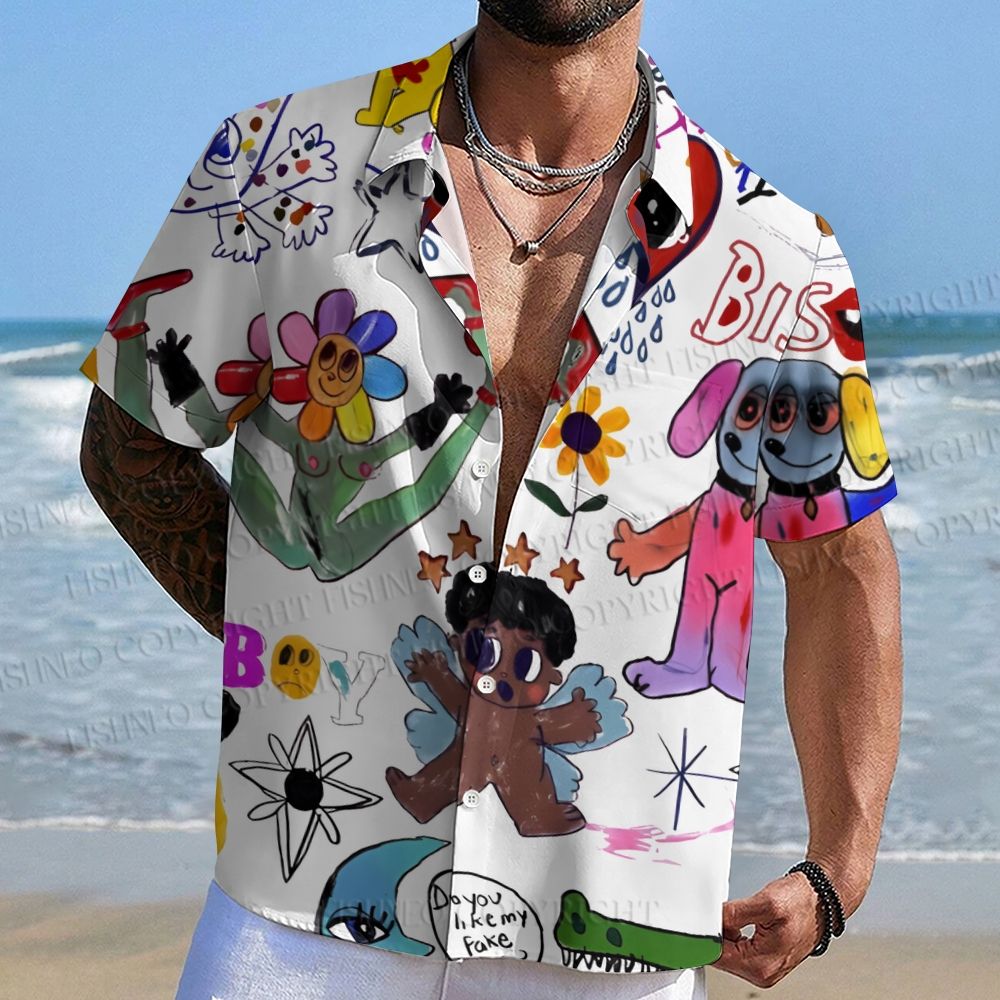 Art Graffiti Hawaiian Shirt