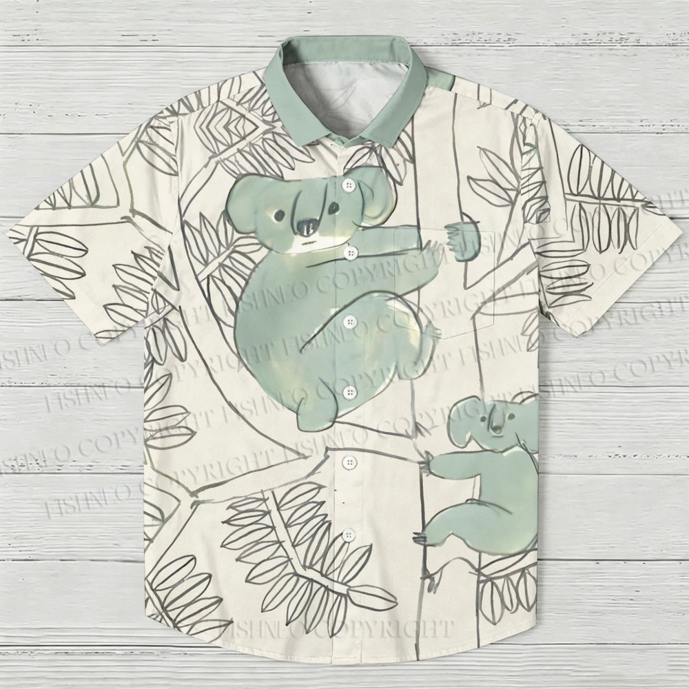 Koala Bear Hawaiian Shirt