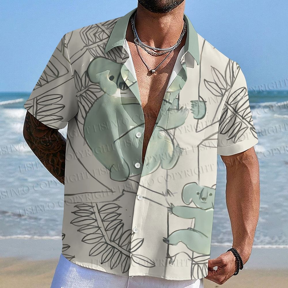 Koala Bear Hawaiian Shirt
