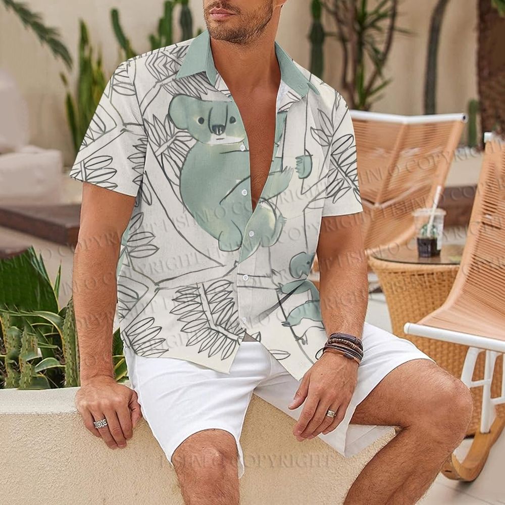 Koala Bear Hawaiian Shirt