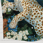 Cheetah And Pine Hawaiian Shirt