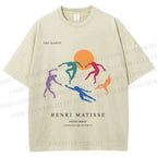 Unisex Henri Matisse The Dance Printed Washed Tee