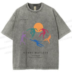 Unisex Henri Matisse The Dance Printed Washed Tee