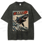Unisex The Great Orca Printed Washed Tee