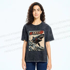 Unisex The Great Orca Printed Washed Tee