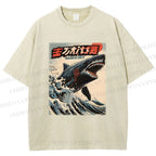 Unisex The Great Orca Printed Washed Tee