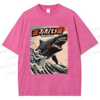 Unisex The Great Orca Printed Washed Tee