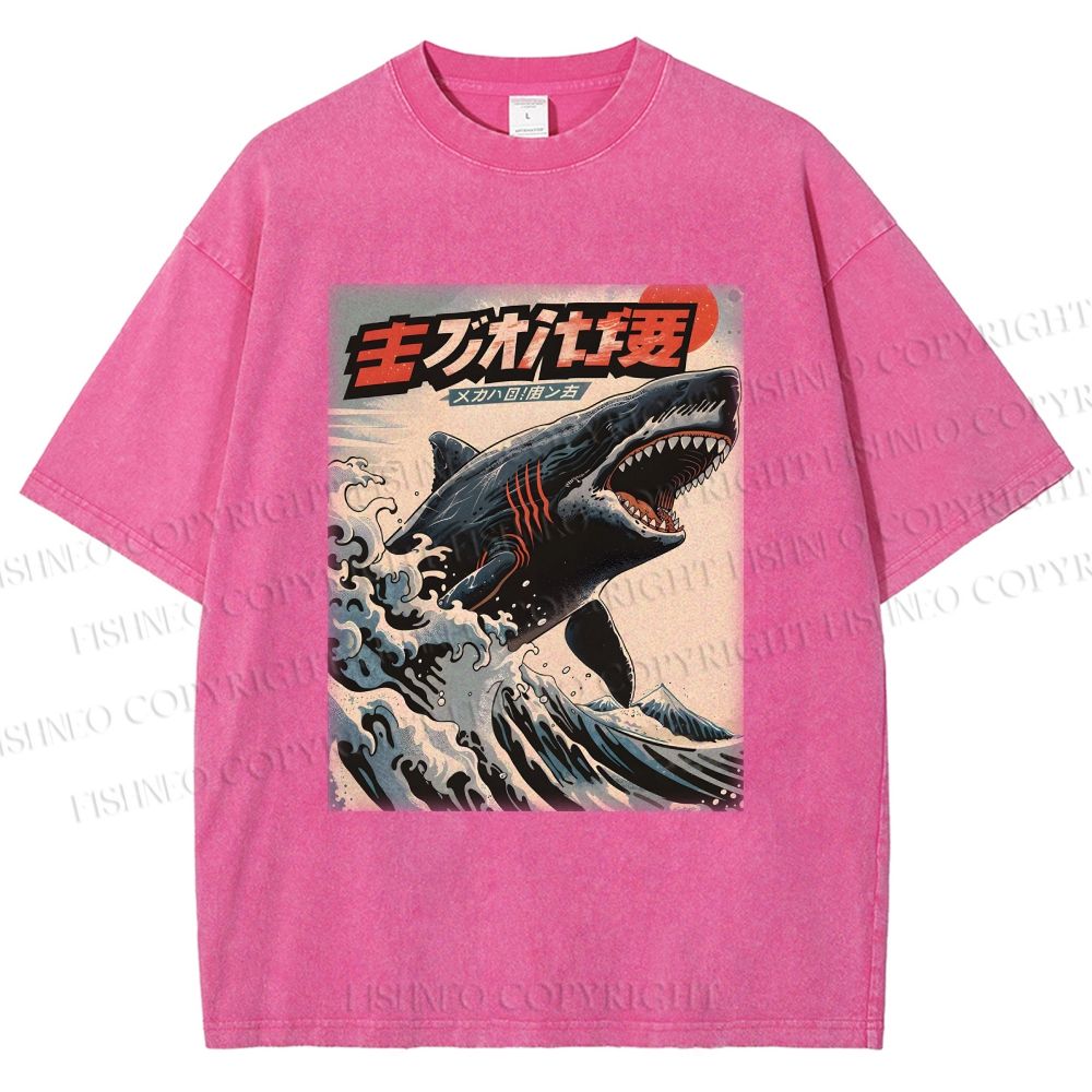 Unisex The Great Orca Printed Washed Tee