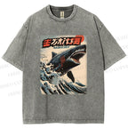 Unisex The Great Orca Printed Washed Tee
