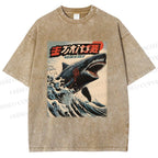 Unisex The Great Orca Printed Washed Tee