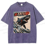 Unisex The Great Orca Printed Washed Tee
