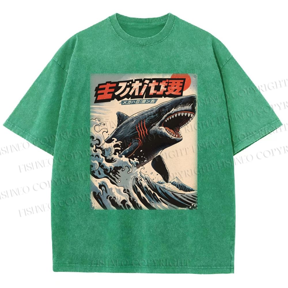 Unisex The Great Orca Printed Washed Tee