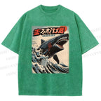 Unisex The Great Orca Printed Washed Tee