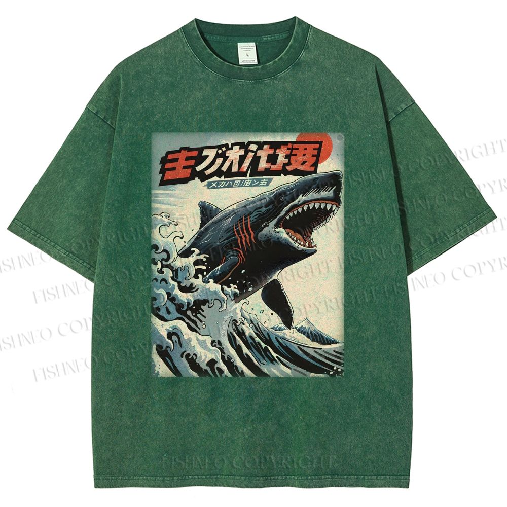 Unisex The Great Orca Printed Washed Tee