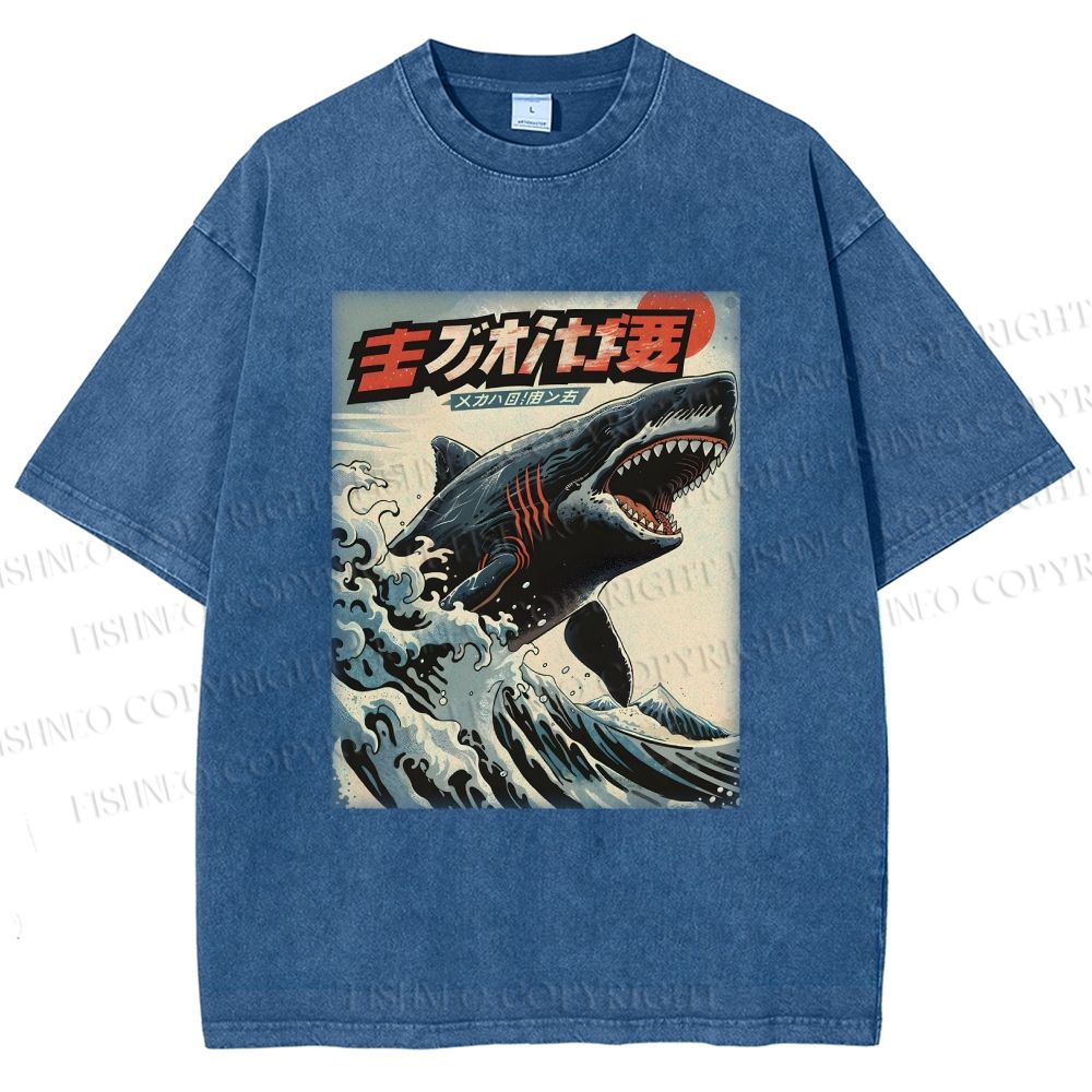Unisex The Great Orca Printed Washed Tee