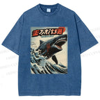 Unisex The Great Orca Printed Washed Tee