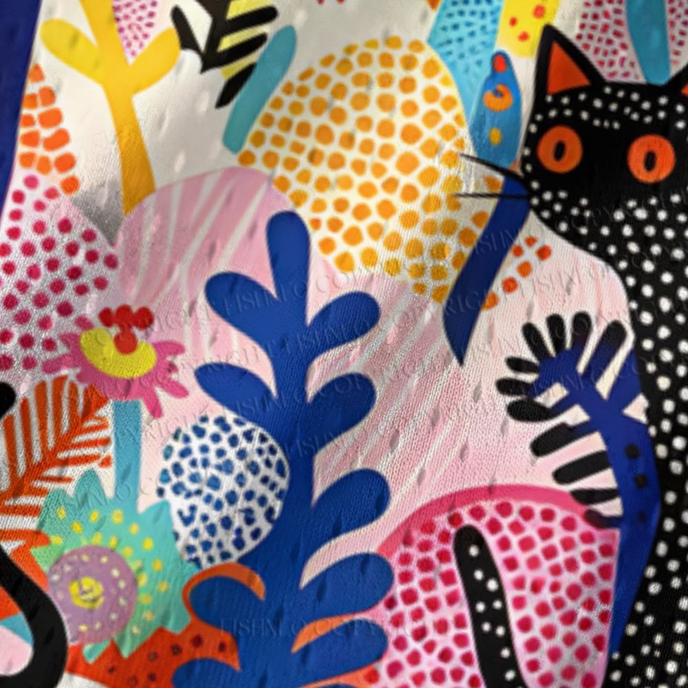 Yayoi Kusama Forest Cat Jersey Tank