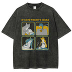 lf Cats Weren't Jerks Washed T-Shirt