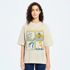 lf Cats Weren't Jerks Washed T-Shirt