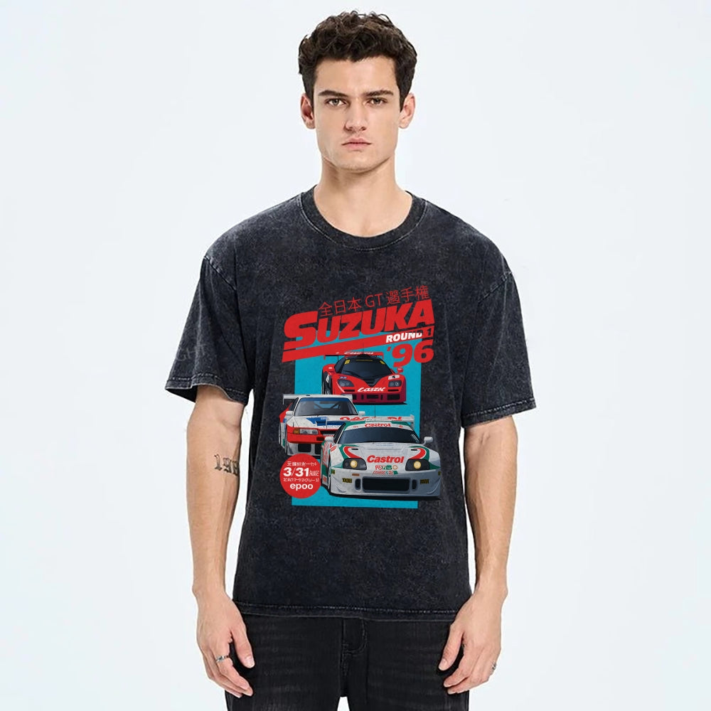JGTC Suzuka 1996 Washed T-Shirt