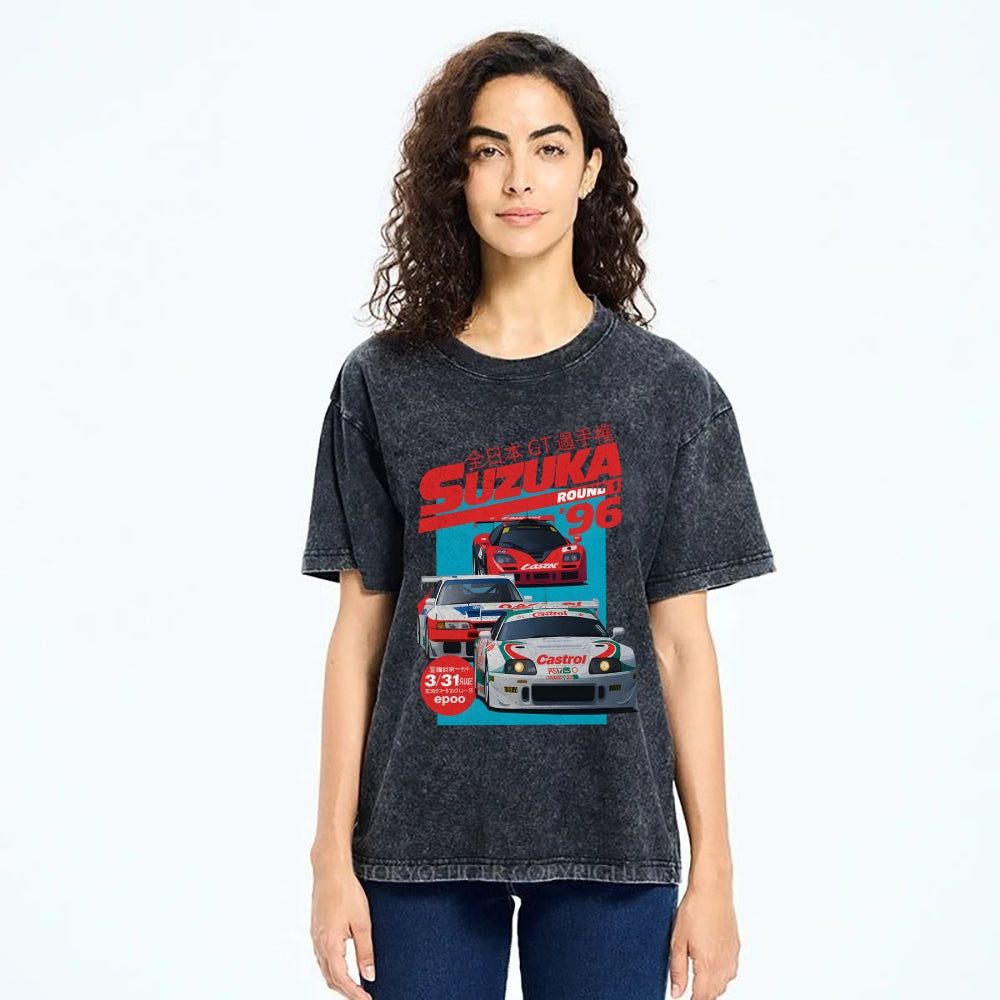 JGTC Suzuka 1996 Washed T-Shirt
