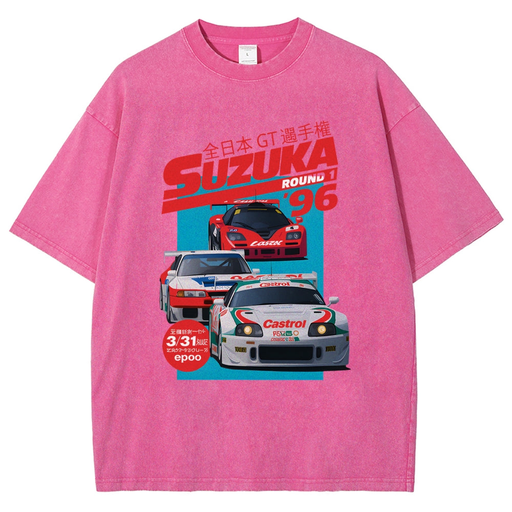 JGTC Suzuka 1996 Washed T-Shirt
